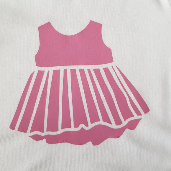 Little Dress Print Bodysuit - Picture 2 of 8